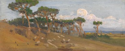 Trees along the Lagoon by William Hulton